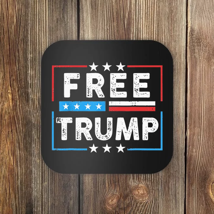 Free Donald Trump Republican Support Coaster