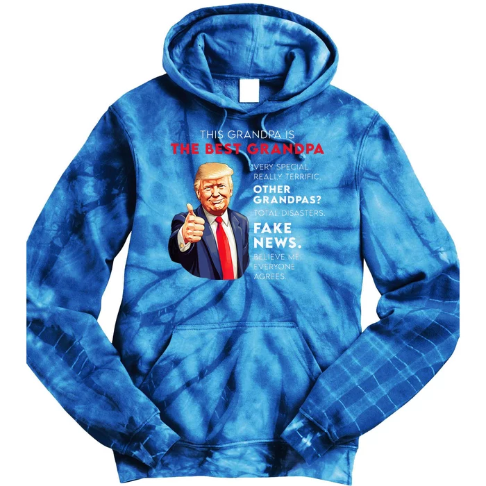 Funny Donald Trump Quote For Conservative Grandpa Tie Dye Hoodie