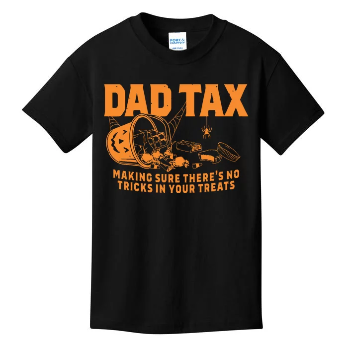 Funny Dad Tax Halloween Kids T-Shirt