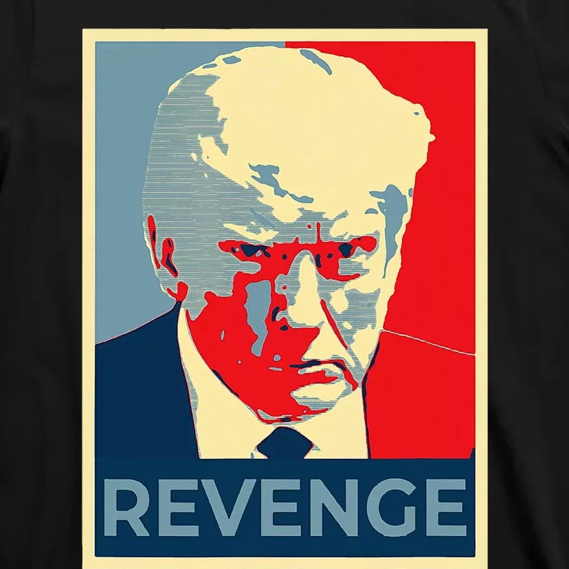 Free Donald Trump Mug Shot Republican Revenge MAGA 2024 T-Shirt