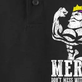 Fathers Day Tshirt Merdad Dont Mess With My Mermaid Dry Zone Grid Performance Polo