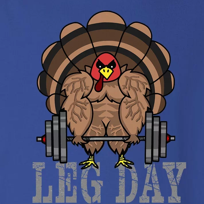 Funny Deadlifting Turkey Thanksgiving Leg Day Deadlift Toddler Long Sleeve Shirt