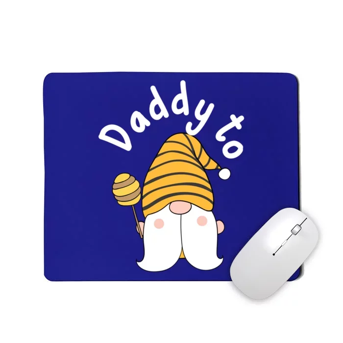 Funny Daddy To Bee New Father To Be Bee Gnome Gift Mousepad