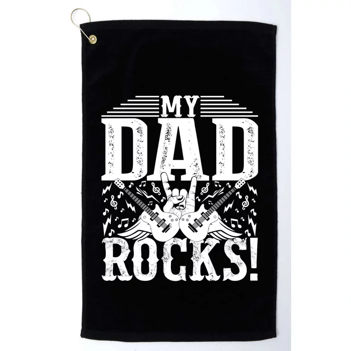 Father's Day T Platinum Collection Golf Towel