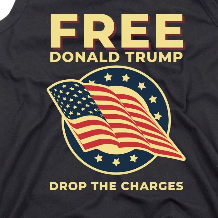 Free Donald Trump MAGA Conservative Tank Top