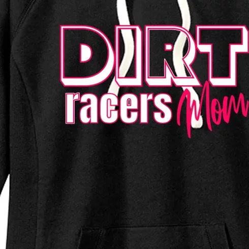 Funny Dirt Track Racing For Mom Gift Women's Fleece Hoodie