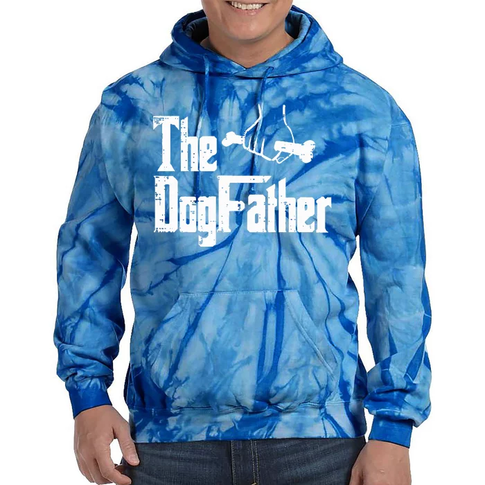 Fathers Day The Dog Father Tie Dye Hoodie