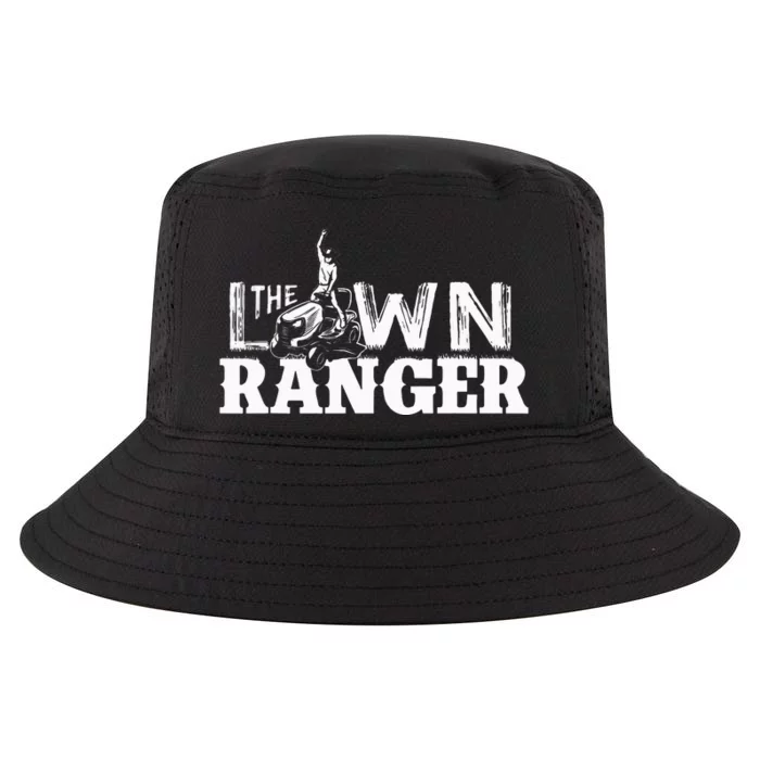 Funny Dad The Lawn Ranger Mowing Joke Cool Comfort Performance Bucket Hat