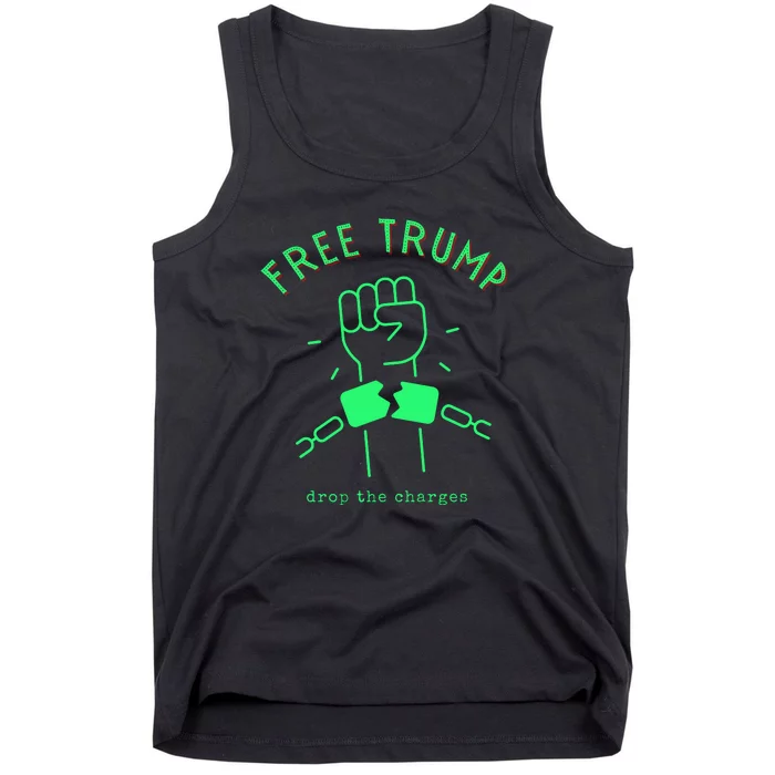 Free Donald Trump MAGA Conservative Tank Top