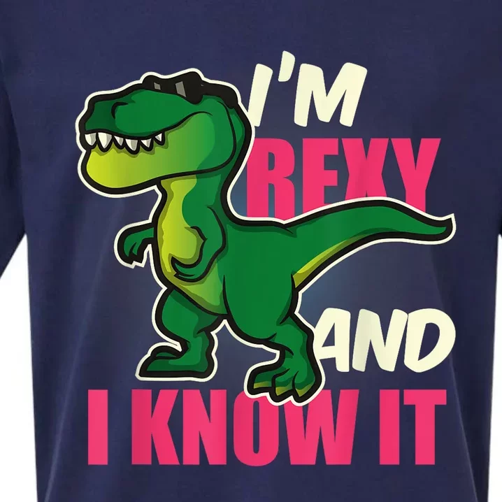 Funny Dinosaur T Rex For Children And Adults Sueded Cloud Jersey T-Shirt