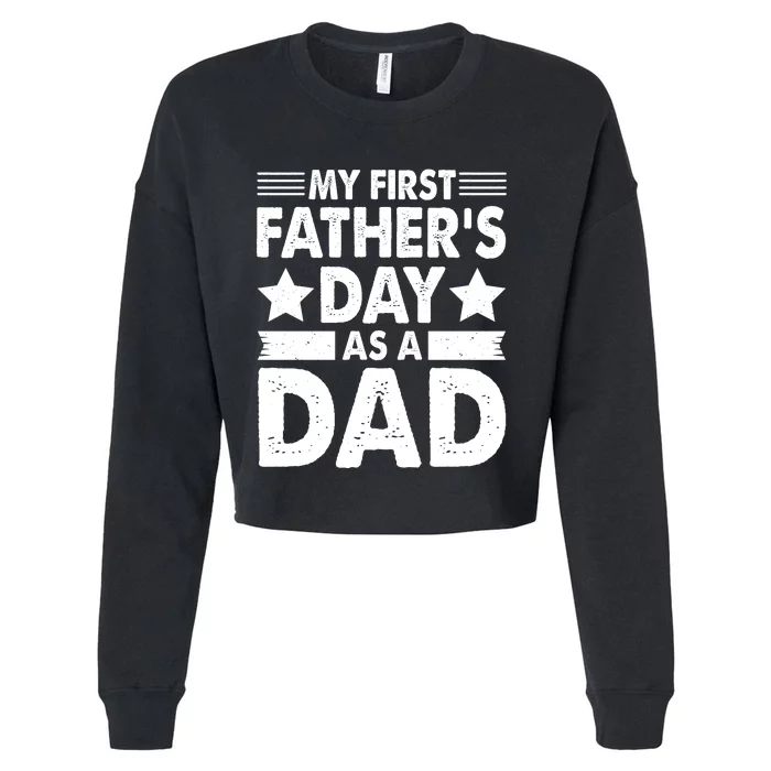 Father's Day T Cropped Pullover Crew