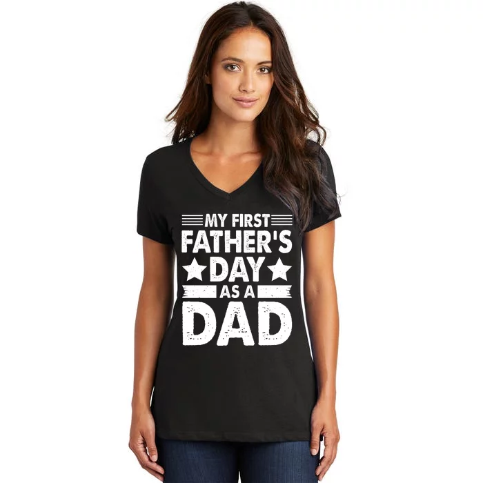 Father's Day T Women's V-Neck T-Shirt