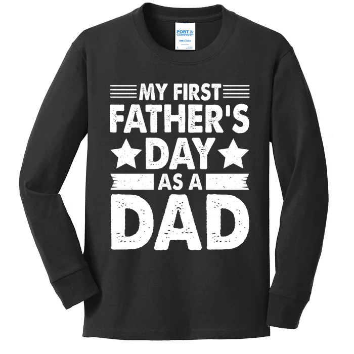 Father's Day T Kids Long Sleeve Shirt