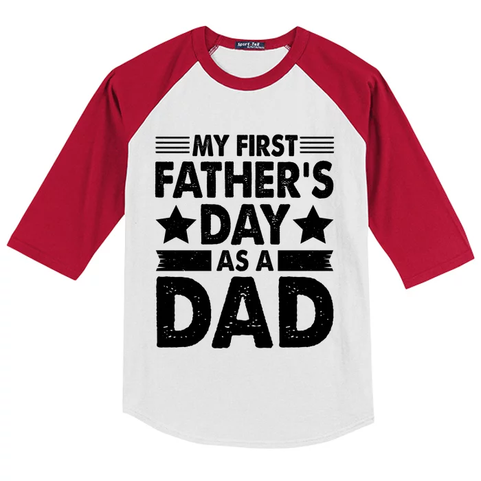 Father's Day T Kids Colorblock Raglan Jersey