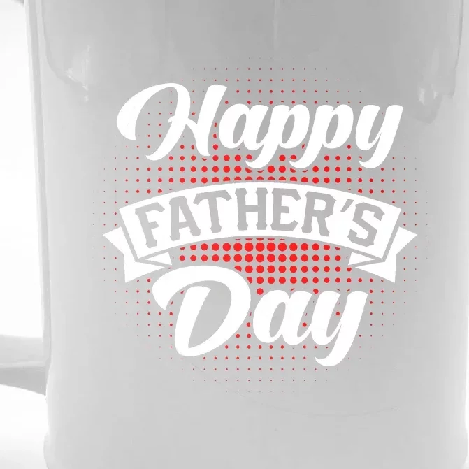 Father's Day T Front & Back Beer Stein