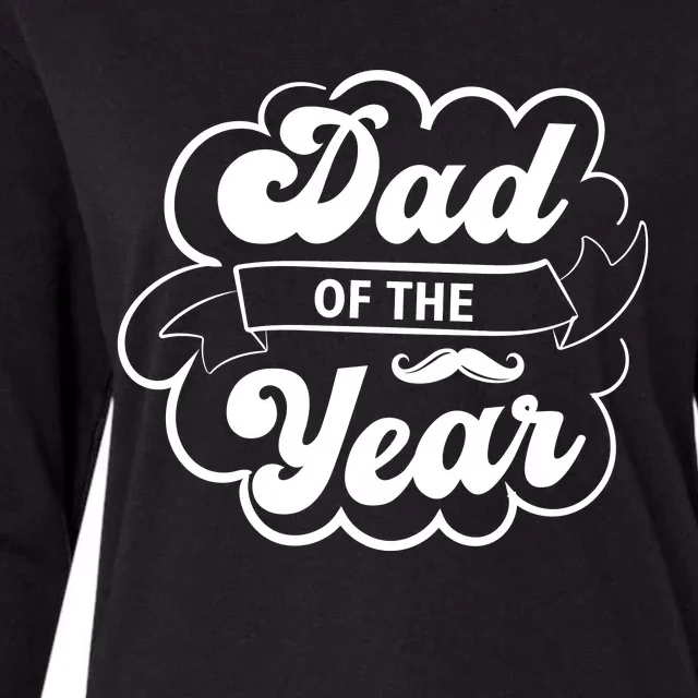 Father's Day T , Dad T Womens Cotton Relaxed Long Sleeve T-Shirt