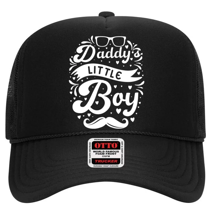 Father's Day T , Dad T High Crown Mesh Trucker Hat