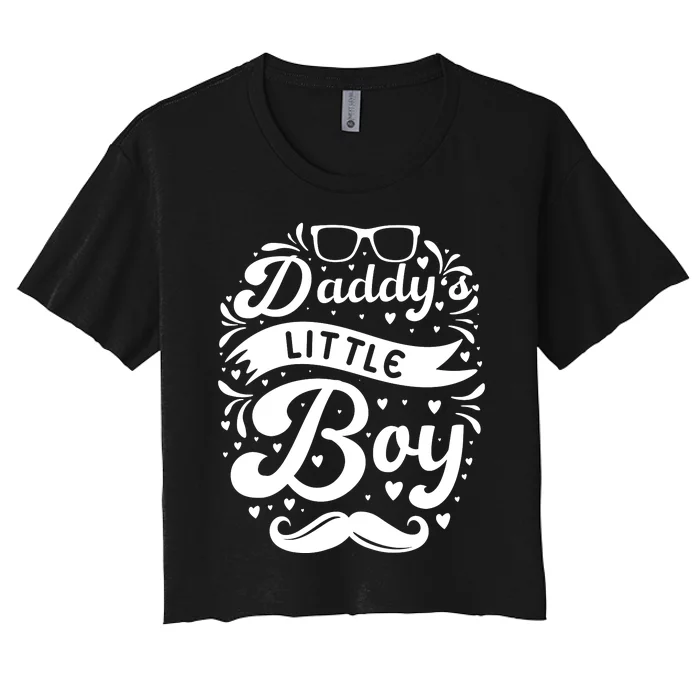 Father's Day T , Dad T Women's Crop Top Tee