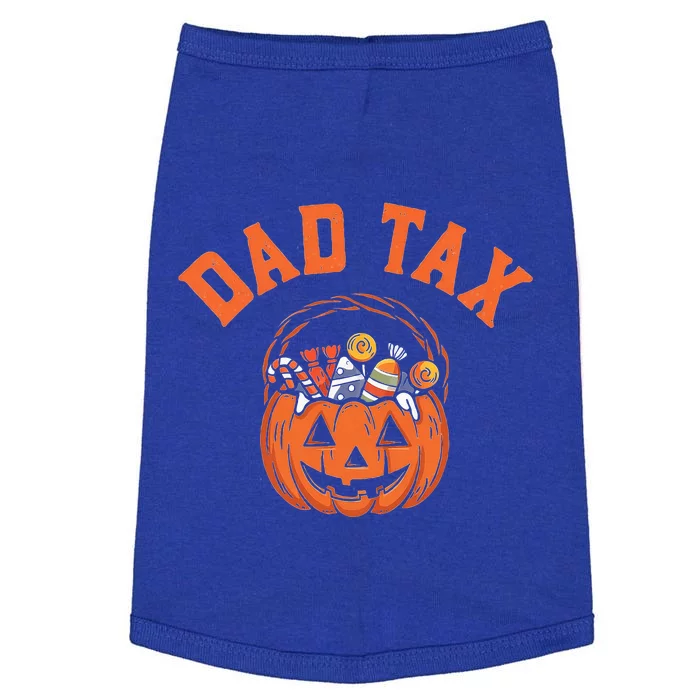 Funny Dad Tax Halloween Doggie Tank