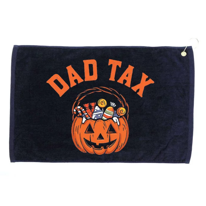 Funny Dad Tax Halloween Grommeted Golf Towel