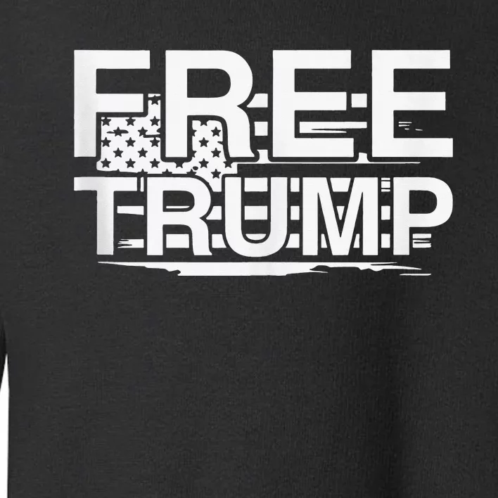 Free Donald Trump Toddler Sweatshirt