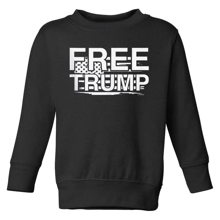 Free Donald Trump Toddler Sweatshirt