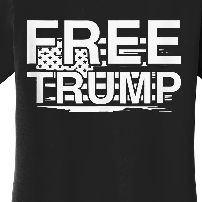 Free Donald Trump Women's T-Shirt