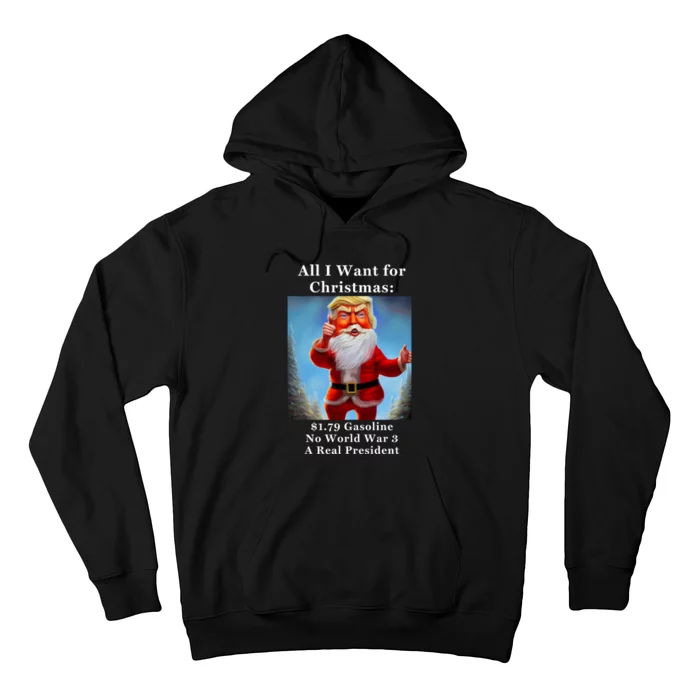 Funny Donald Trump MAGA Christmas Conservative Hoodie