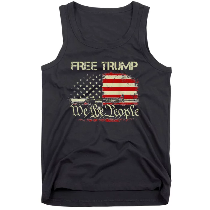 Free Donald Trump Republican Support Tank Top