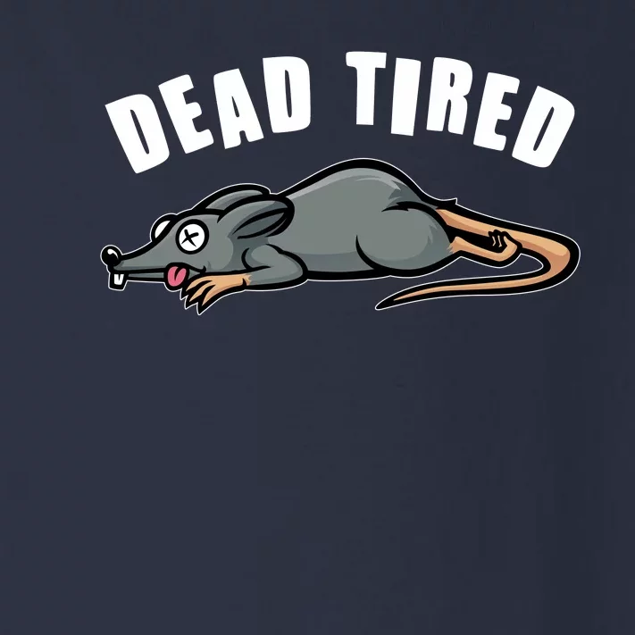 Funny Dead Tired Dead Rat Mouse Toddler Long Sleeve Shirt