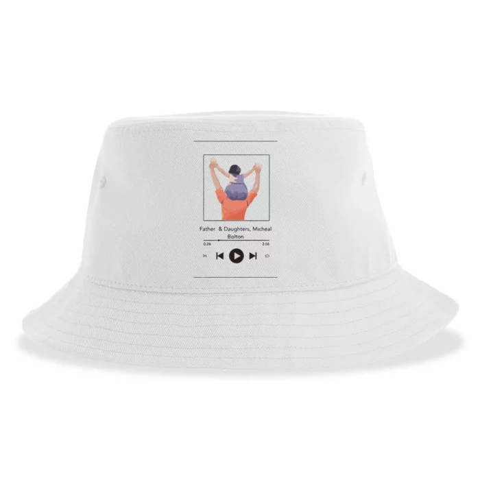 Fathers Day Tribute A Heartwarming Moment Of Fatherhood Sustainable Bucket Hat