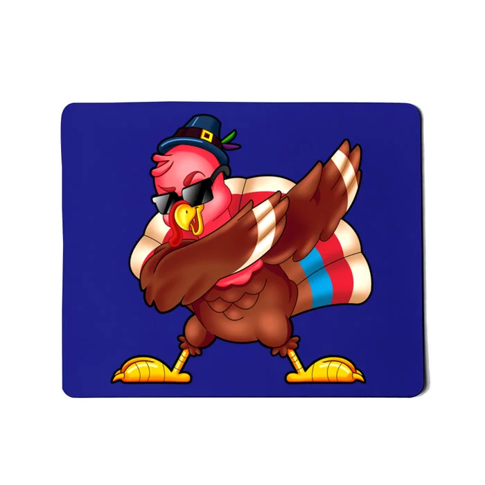 Funny Dabbing Turkey Day Thanksgiving Gift Mousepad