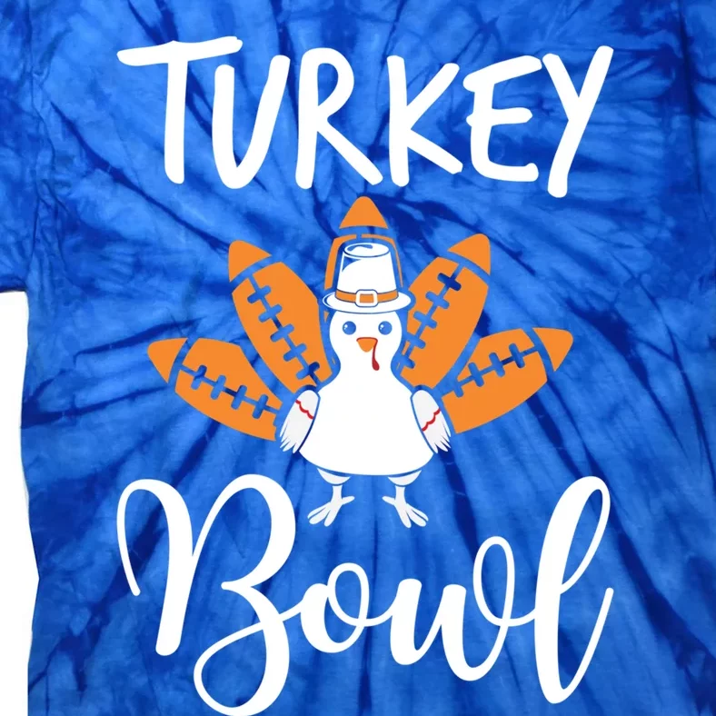 Family Dinner Turkey Thanksgiving Holidays Turkey Bowl Gift Tie-Dye T-Shirt