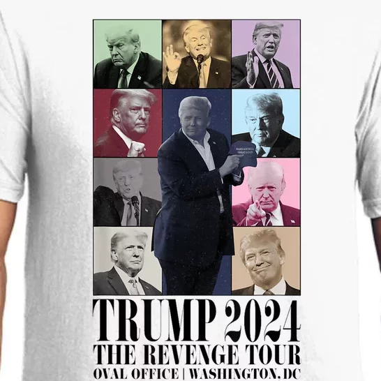 Funny Donald Trump The Revenge 2024 Ultra Maga Pajama Set