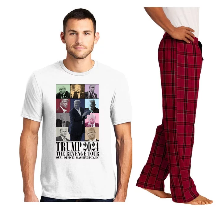 Funny Donald Trump The Revenge 2024 Ultra Maga Pajama Set