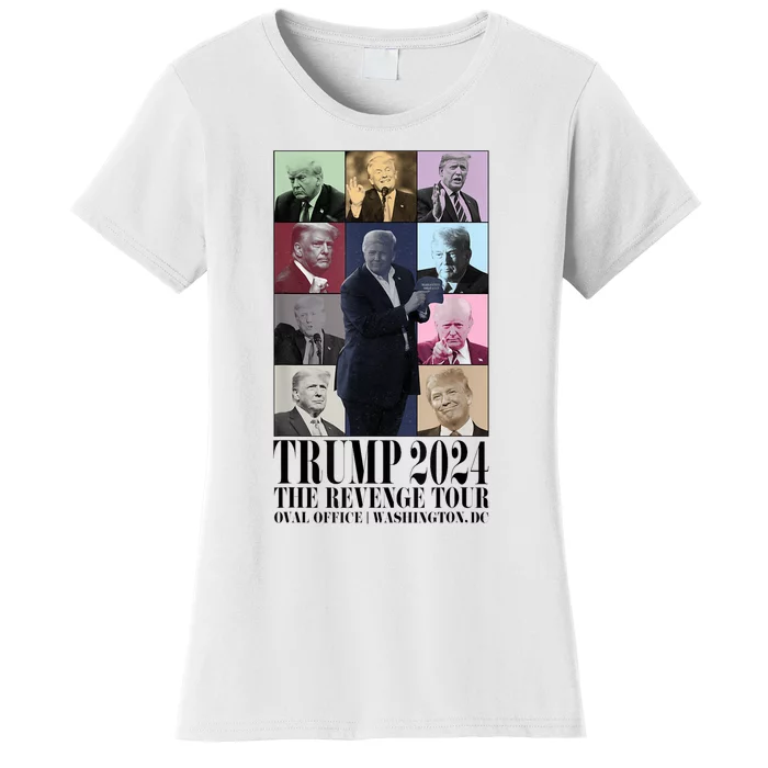 Funny Donald Trump The Revenge 2024 Ultra Maga Women's T-Shirt