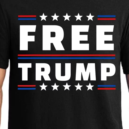 Free Donald Trump Republican Support Pajama Set