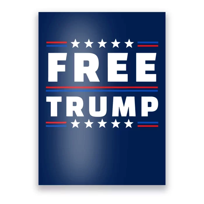 Free Donald Trump Republican Support Poster