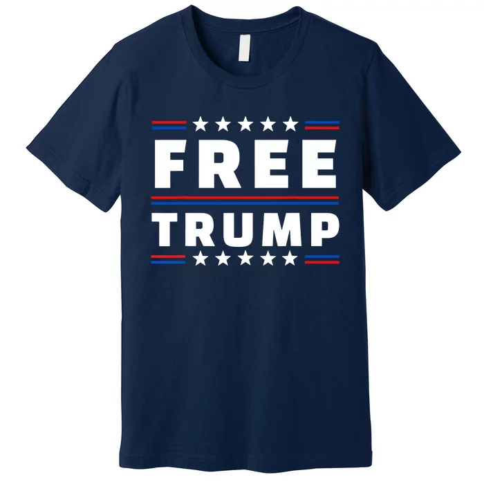 Free Donald Trump Republican Support Premium T-Shirt