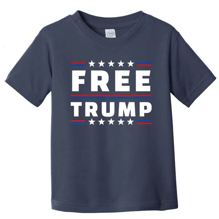 Free Donald Trump Republican Support Toddler T-Shirt