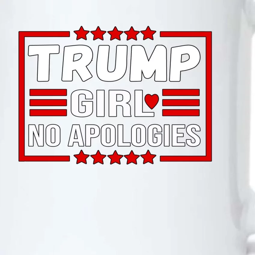 Funny Donald Trump No Apologies Election 2024 Trump Gift Black Color Changing Mug