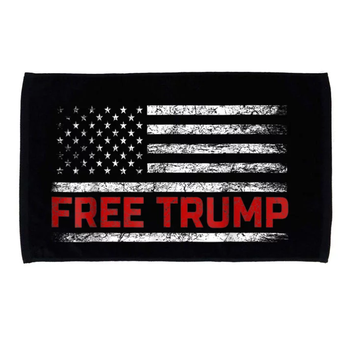 Free Donald Trump Supporters Pro Trump Republican Conservative Microfiber Hand Towel