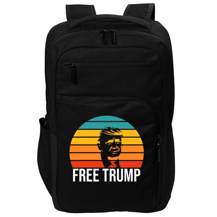 Free Donald Trump From Prison Impact Tech Backpack