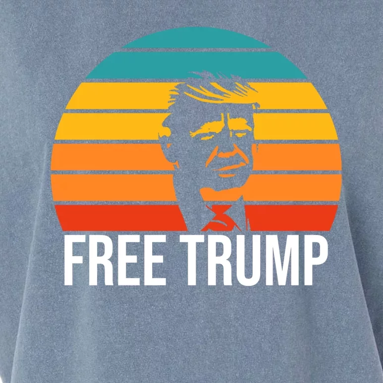 Free Donald Trump From Prison Garment-Dyed Women's Muscle Tee