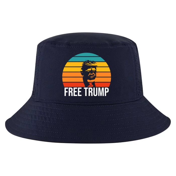 Free Donald Trump From Prison Cool Comfort Performance Bucket Hat