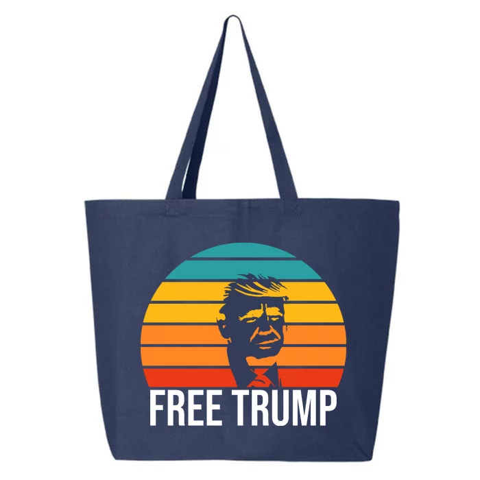 Free Donald Trump From Prison 25L Jumbo Tote