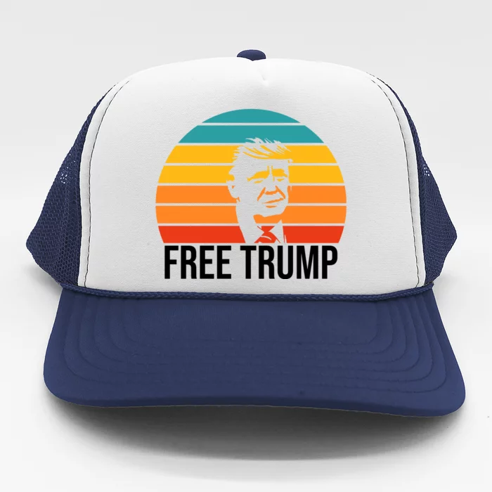 Free Donald Trump From Prison Trucker Hat