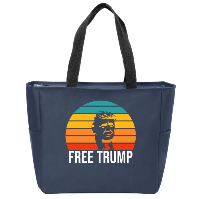 Free Donald Trump From Prison Zip Tote Bag