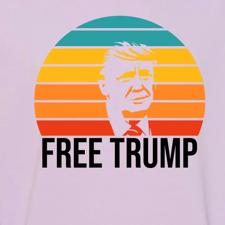 Free Donald Trump From Prison Garment-Dyed Sweatshirt