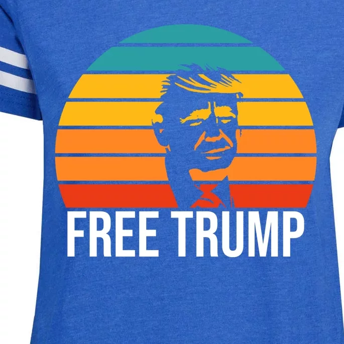 Free Donald Trump From Prison Enza Ladies Jersey Football T-Shirt